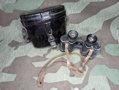 Dienstglas 6X30 with Bakelite Case