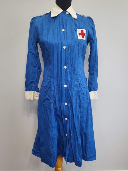 American Red Cross Canteen Corps Uniform <br> (B-39" W-32" H-39")