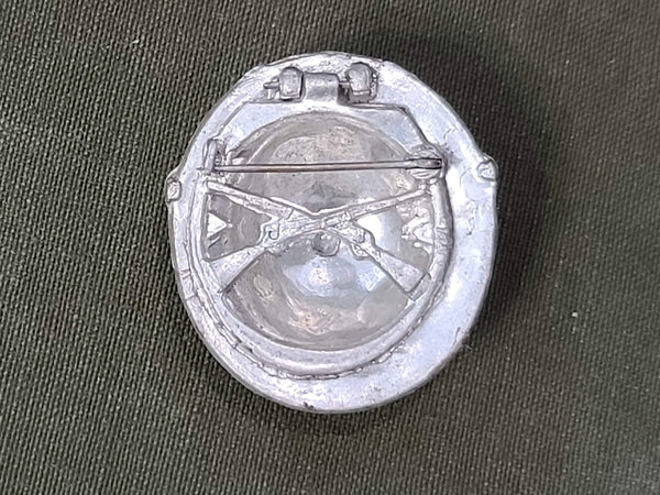 Army Helmet Pin with Eagle Insignia