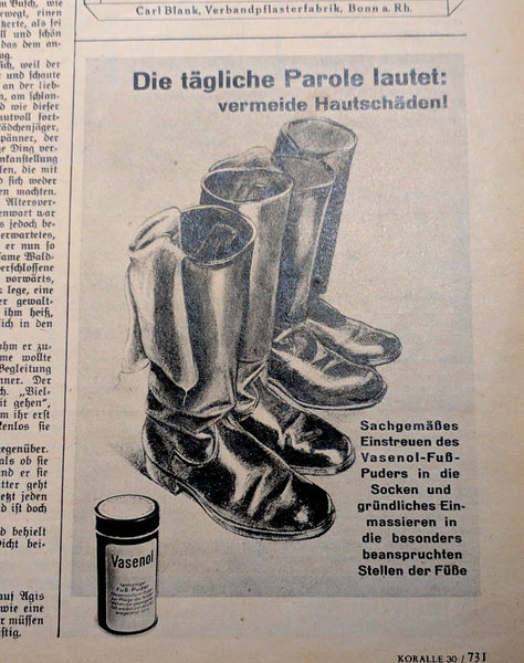 Original Fuss-Puder Vasenol Container Half Full!