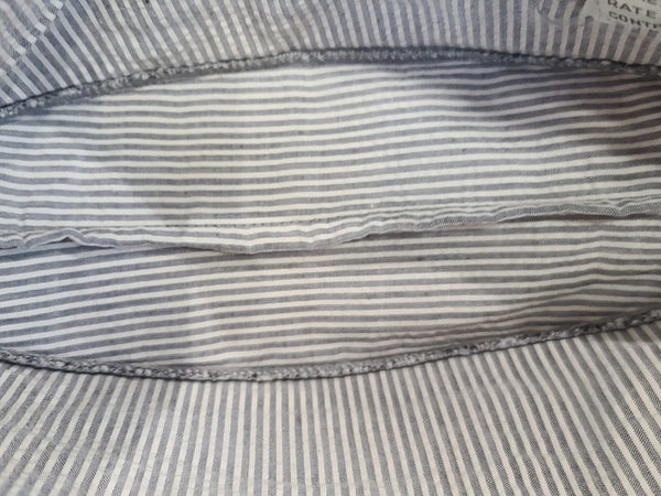 Navy WAVES Seersucker Garrison Cap (Size 21)