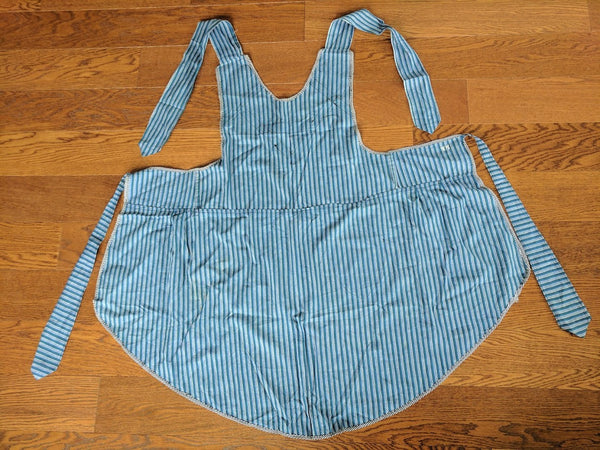 Blue Stripe Apron