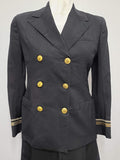 NNC Navy Nurse Corps Uniform Jacket and Skirt 1943 <br> (B-36" W-28" H-38")