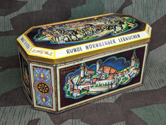 Elongated Octagonal Nürnberger Lebkuchen Tin