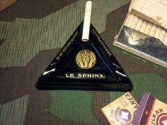 1930s 1940s Le Sphinx Paris France Wehrmacht Brothel Glass Ashtray
