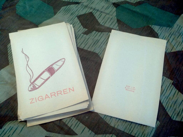 1930s 1940s Vintage German Cigar Paper Bags