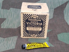 1930s / 1940s WWII German Victoria Rubber Cement for Bicycle Tires