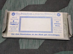 1930s WWII era German Schiebe-Lösch-Block Blotting Paper Replacements