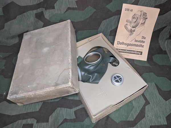 Original VM40 Volksgasmaske Luftschutz