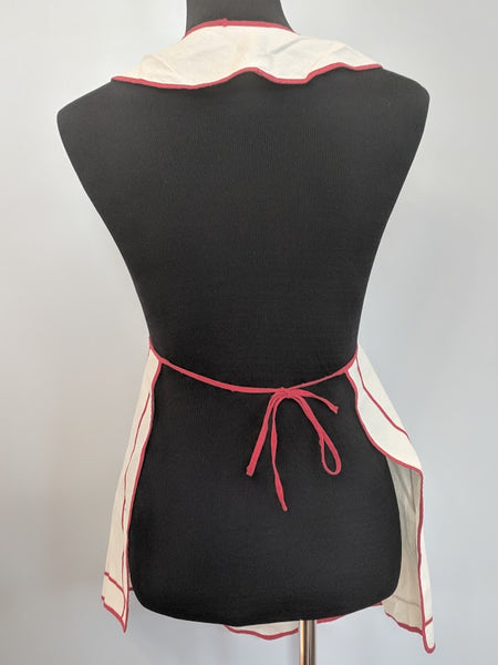 Apron with Traditional Embroidery