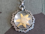 Edelweiss Flower Necklace 800 Silver