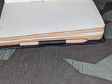 Black Notebook with Graph Paper