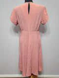 Pink Dress with Beading (as-is) <br> (B-41" W-32" H-48")