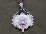 Sterling Army Sweetheart Necklace with Original Tag