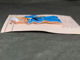 1941 Wooden Sailor Brooch on Card
