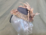 Bird Feather Tilt Hat