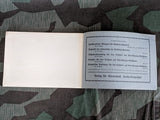 Seiden-Großhandlung Receipt Book 1937