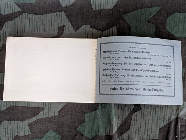 Seiden-Großhandlung Receipt Book 1937