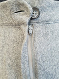 Gray Wool Skirt Suit <br> (B-37" W-26" H-39")