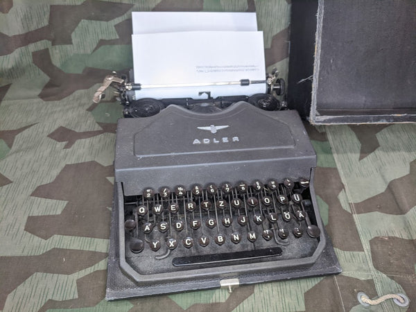 Adler Typewriter Working AS-IS
