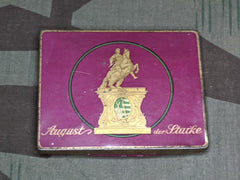 Cigarette Tin August Der Starke