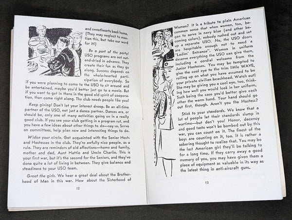 Hail Hostess USO Booklet