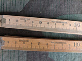Folding Wood Ruler - 1 Meter