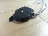 German Stahlhelm Bakelite Sweetheart Necklace