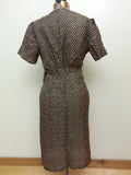 German Artificial Silk Dress (Same Material as Parachutes) <br> (B-39" W-30" H-40")