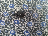 German Blue Dress - Buttons in the Back <br> (B-40" W-33" H-40")