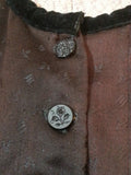 Pre-WWII German Dirndl w/ Painted Skirt <br> (B-32 1/2" W-32"--)