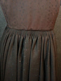 Pre-WWII German Dirndl w/ Painted Skirt <br> (B-32 1/2" W-32"--)