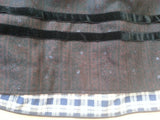 Pre-WWII German Dirndl w/ Painted Skirt <br> (B-32 1/2" W-32"--)