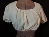 Pre-WWII German Dirndl w/ Painted Skirt <br> (B-32 1/2" W-32"--)