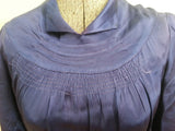 Purple Dress with Bishop Sleeves <br> (B-39" W-28" H-35")
