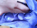 Purple Dress with Bishop Sleeves <br> (B-39" W-28" H-35")