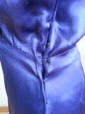 Purple Dress with Bishop Sleeves <br> (B-39" W-28" H-35")
