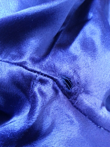 Purple Dress with Bishop Sleeves <br> (B-39" W-28" H-35")