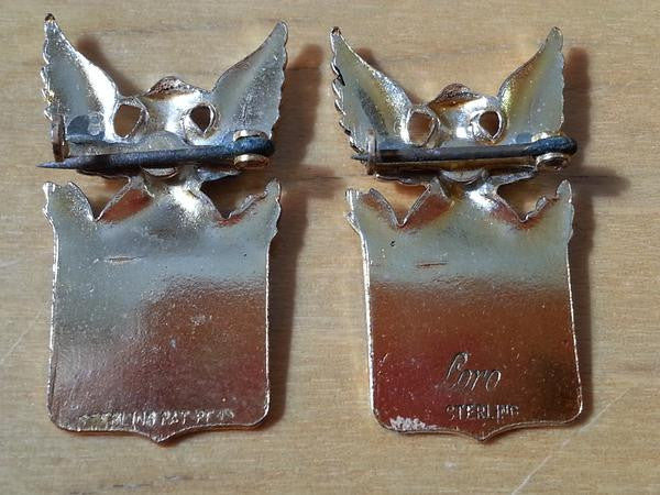 Sweetheart in Service Sterling Pin Made by Coro - New Old Stock