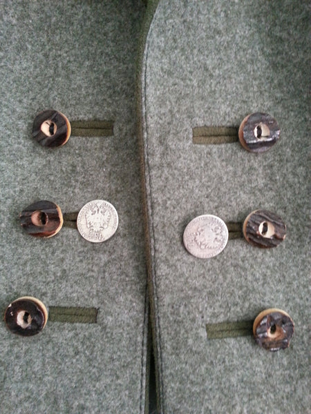 Feld Grau Trachten Traditional Jacket <br> (B-40" W-38")
