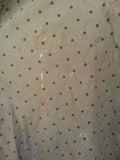 Slate Blue Polka Dot Dress <br> (B-44" W-35" H-46")