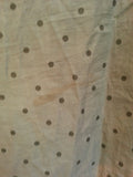 Slate Blue Polka Dot Dress <br> (B-44" W-35" H-46")