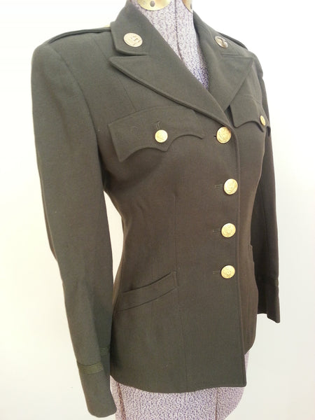 WAC Officer's Tunic (size 8R) <br> (B-33" W-28")