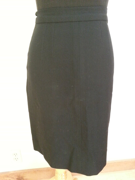 Gray and Black Skirt Suit <br> (B-34" W-26" H-35")