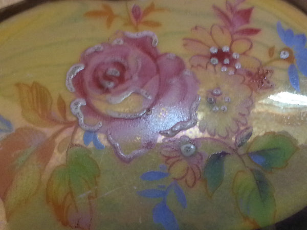 Bareuther Bavaria Handpainted Brooch