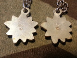 Silver Edelweiss Necklace and Bracelet Set