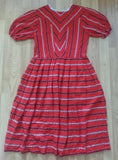 Red Dirndl Dress <br> (B-36" W-31")