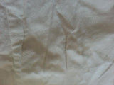 German White Flower Needlework Dress <br> (B-35" W-32" H-44")