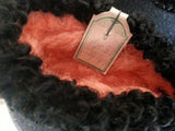 High Heel Boots with Lamb Wool Trim