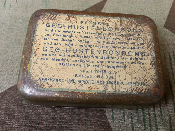 Geg Husten Bonbons Cough Drop Tin